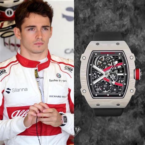 charles leclerc montre richard mille|charles leclerc.